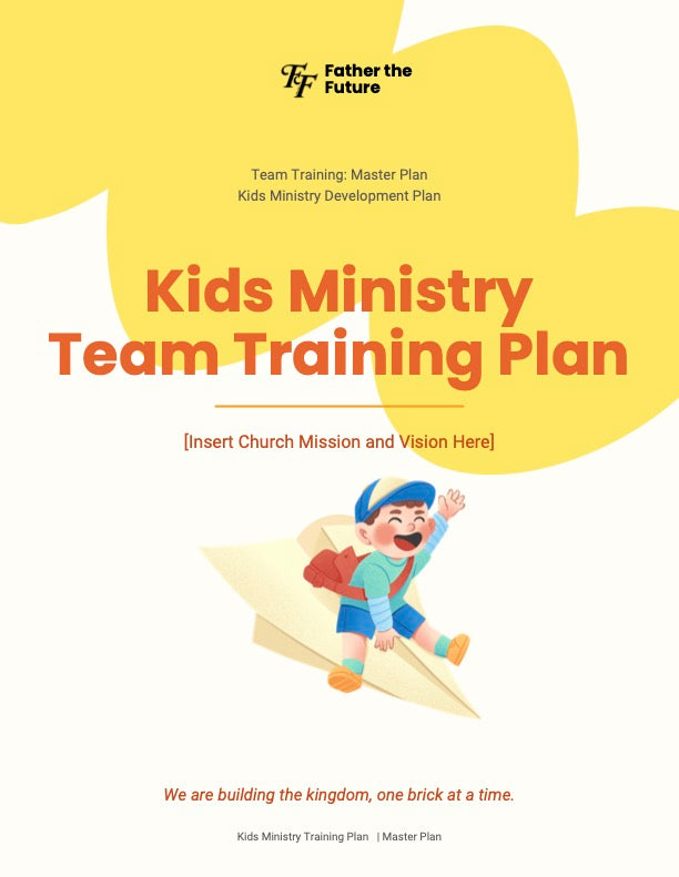 Ministry Team Training Plan